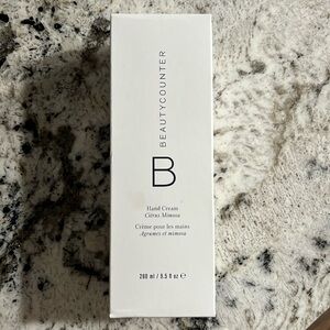NIB Beautycounter Citrus Mimosa Hand Cream 9.5fl oz